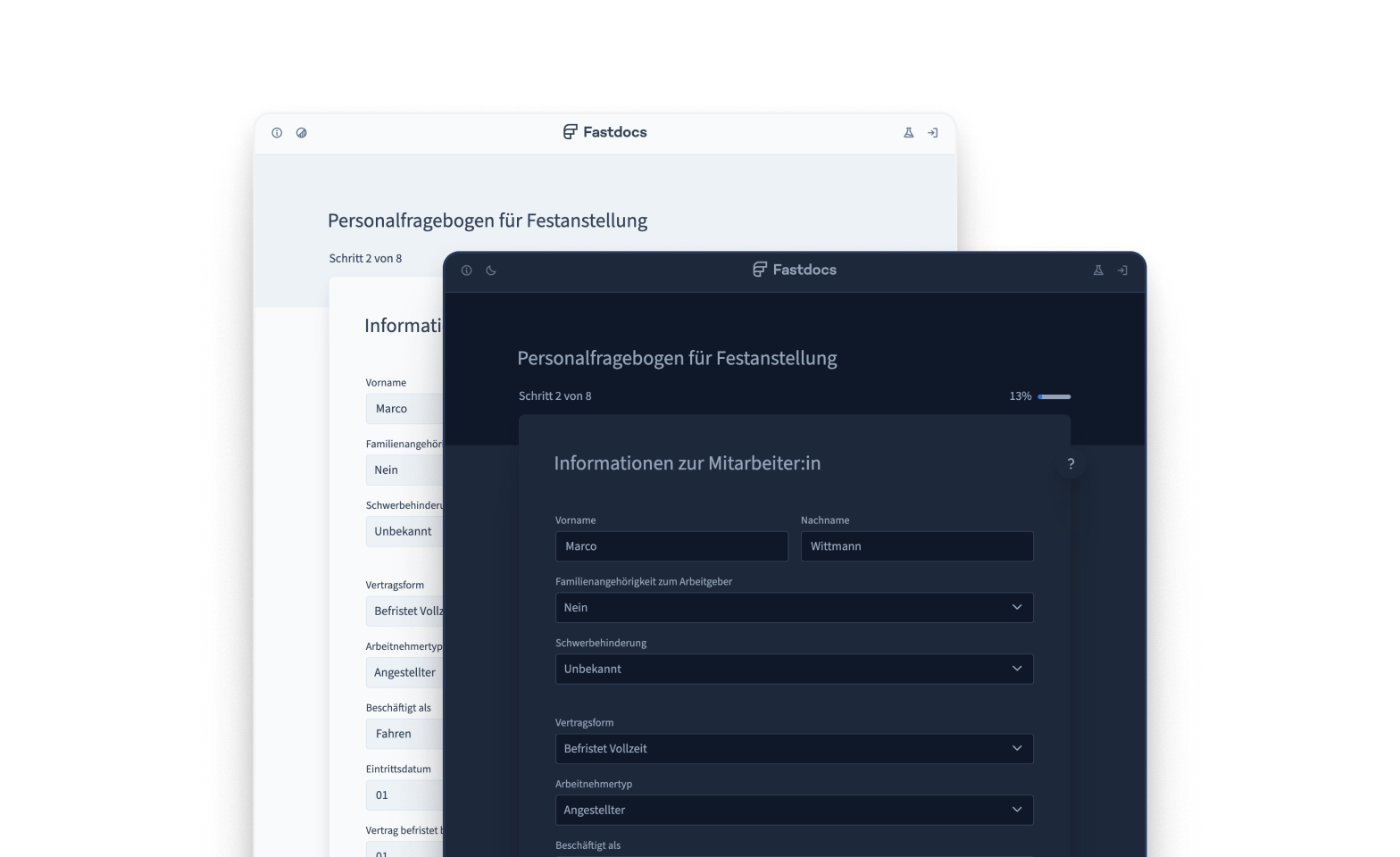 Light- und Darkmode